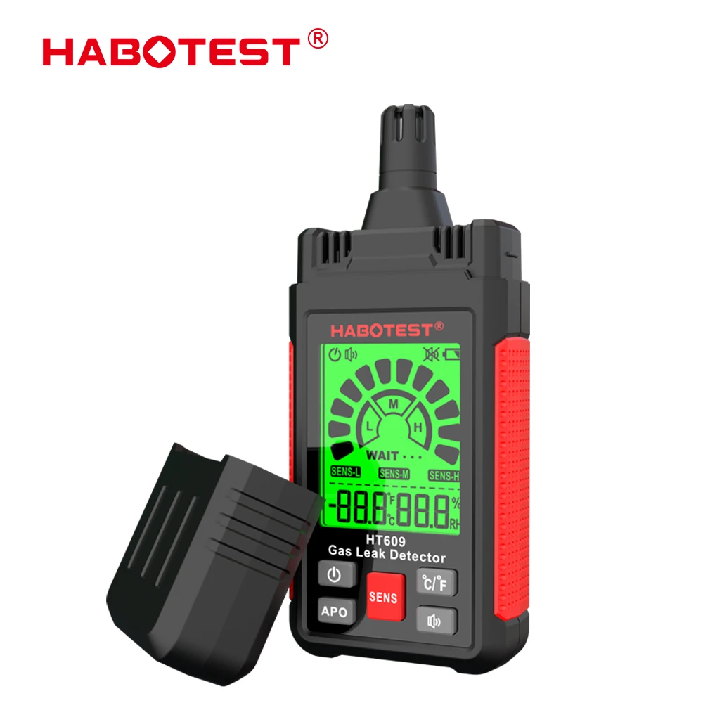 

HABOTEST Gsa Leak Detector Combustible Gas Detector Flammable Gas Analyzer Natural Gas Leak Location Determine Meter Methane