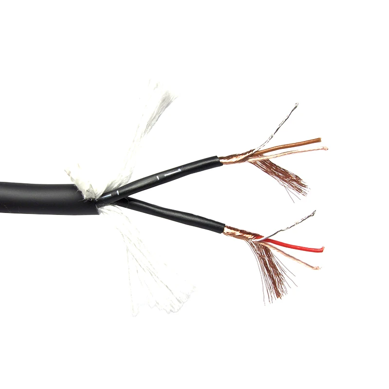 Японский оригинальный Mogami 2930 BLK Audio 2-Pair Snake Cable - Black Bulk |