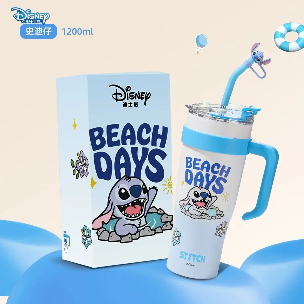 Кружка-термос Disney 304 Stitch 1200 мл кружка из нержавеющей стали с ледяным баром Микки