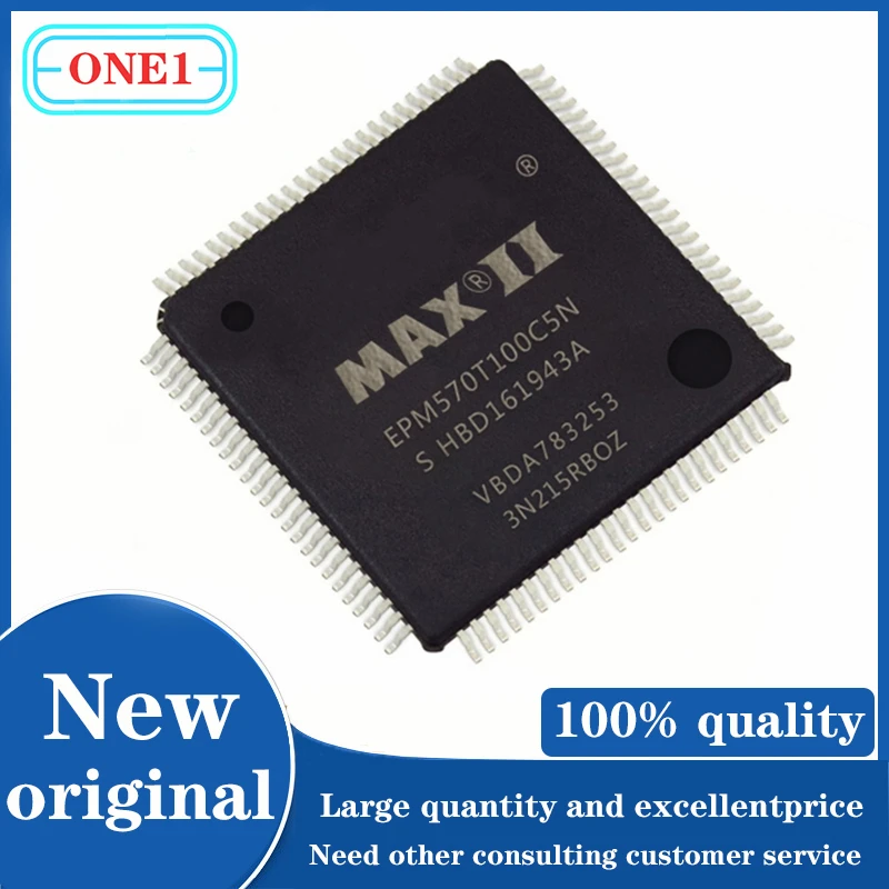 1PCS/lot  EPM570T144C5N   IC CPLD 440MC 5.4NS 144TQFP IC Chip New original