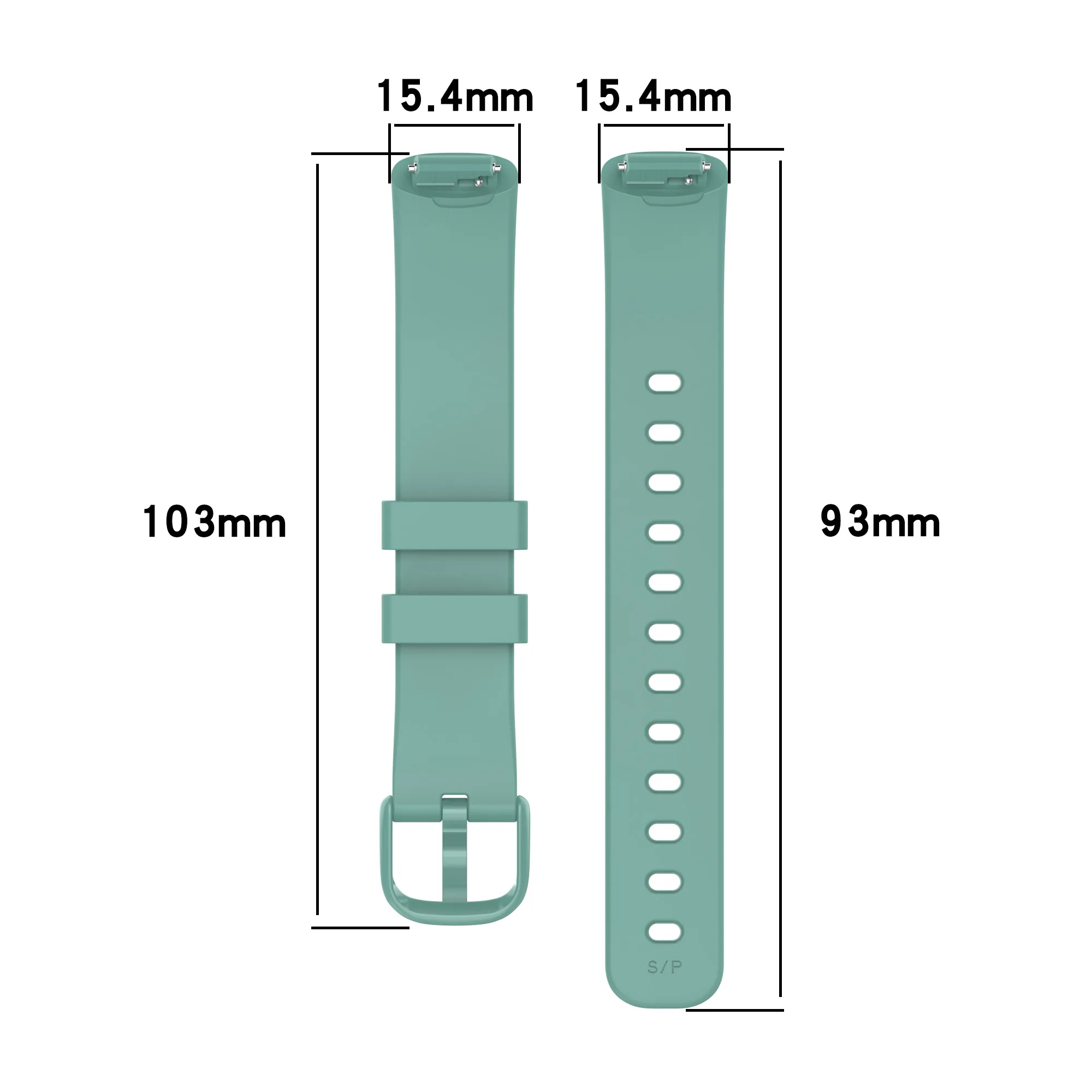 Smart Watch band For Fitbit inspire 3 Bracelet Silicone Watchband For Fitbit inspire3 Official same color buckle Replace Strap