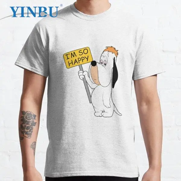

Droopy t shirts for men YinBu streetwear