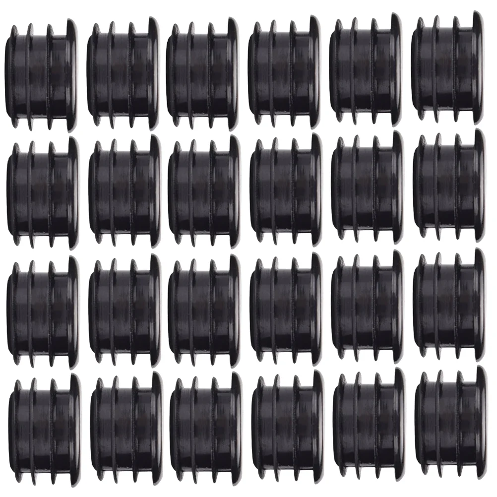 

20pcs Mountain Bike Handlebar End Plugs Handlebar Caps Handle Grip Bar End Stoppers (Black)