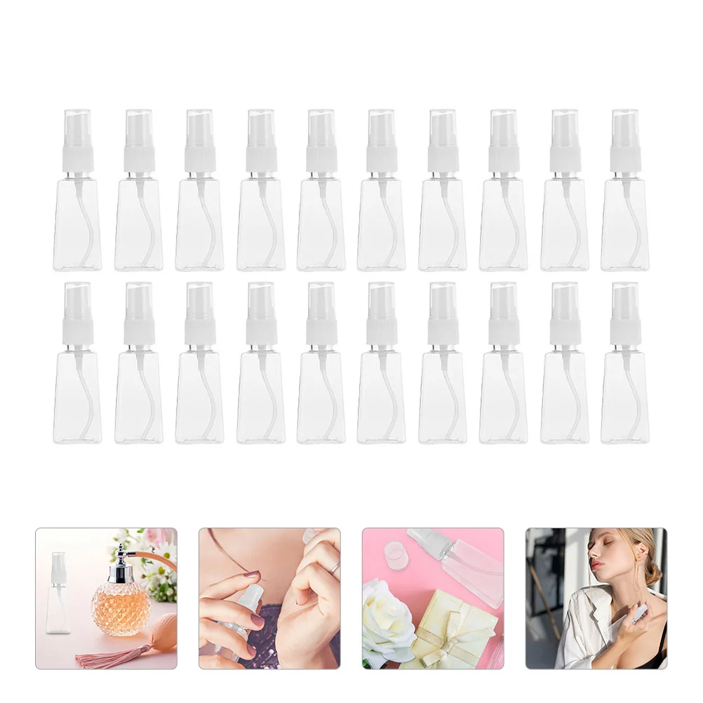 

20PCS Durable Portable Creative Practical Spray Bottle Empty Bottle for Perfume Astringent Home
