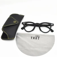 james tart 215 optical eyeglasses for unisex retro style anti blue light lens plate oval full frame with box