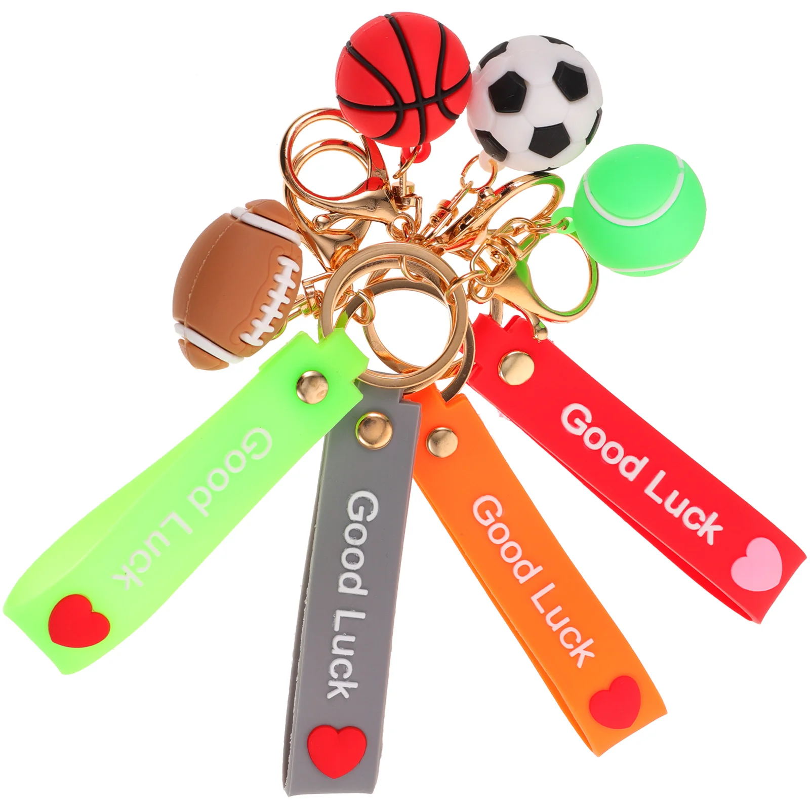 

Keychains Soccer Themeparty Supplies Charms Football Keychain Schoolkids Reward Carnival Purse Handbag Lucky Keyrings Volleyball