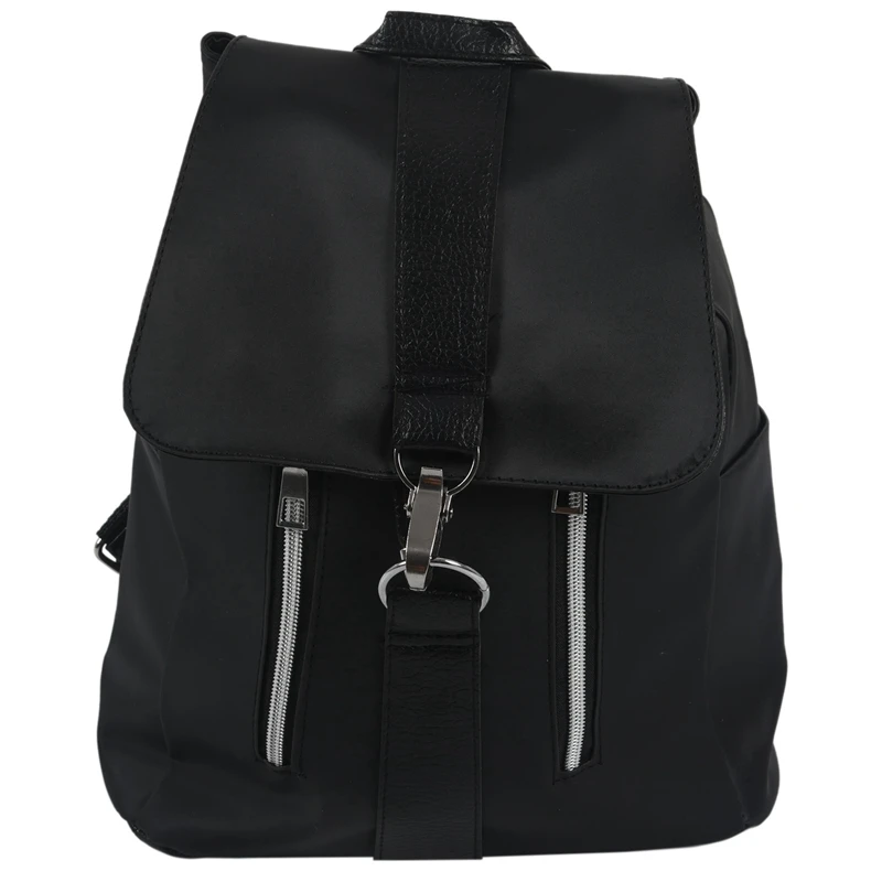 "Модный водонепроницаемый рюкзак из искусственной кожи Оксфорд, школьная сумка для девочек, сумка на плечо, женские рюкзаки (черный)"