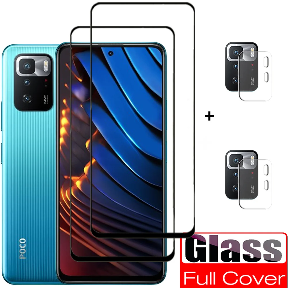 Передняя пленка Poco X3 GT стекло на X4 Pro закаленное для Xiaomi F3 M3 M4 5G защитная экрана X3Pro