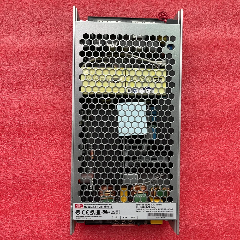 Импульсный источник питания Mingwei Тайвань 12 В 24 36 48 1000 Вт безвентиляторный