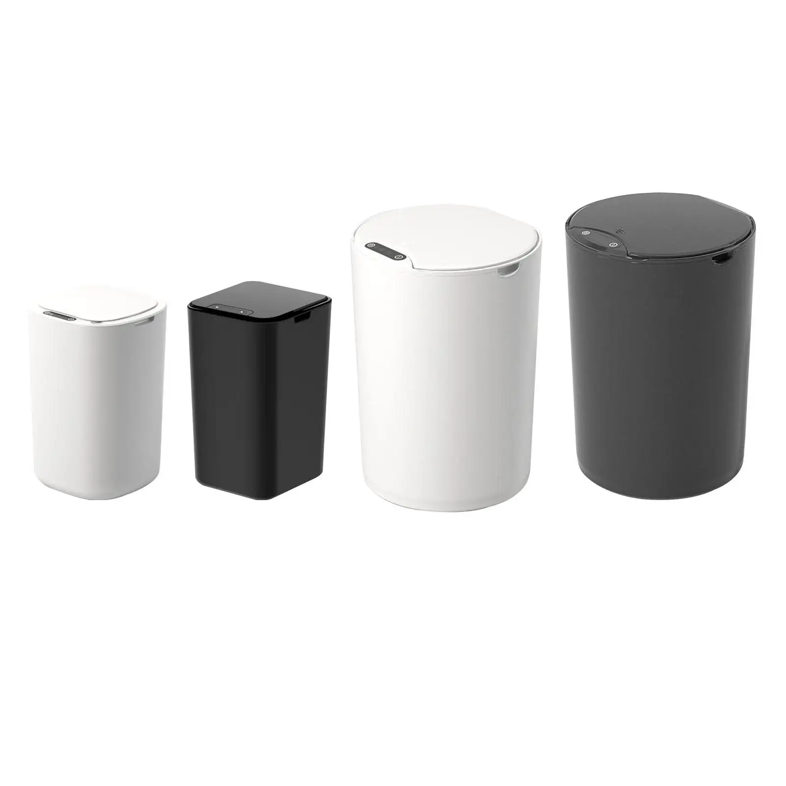 

Sealed Trash Can Narrow Electric Smart with Lid Dustbin for Bedroom Cars Garage Bathroom Living Room