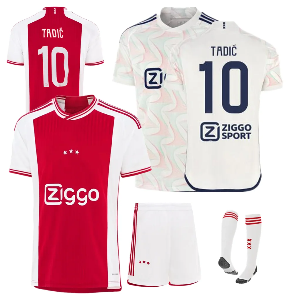 

Новинка, 2023-24 ajax, высококачественный домашний набор для взрослых и детей, индивидуальный мужской набор Ajax 23/24