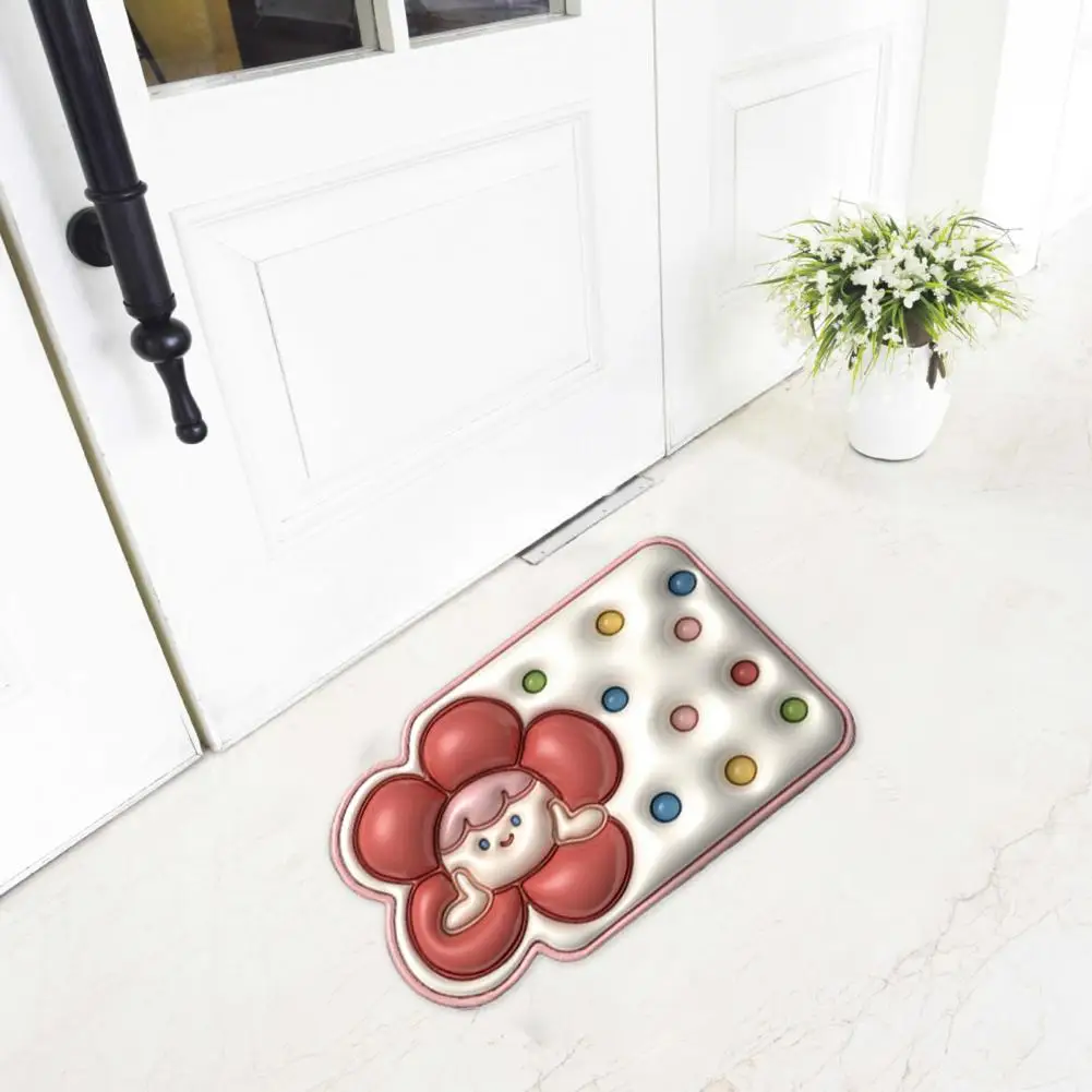 

Cartoon Doormat Washable Floor Rug Super Absorbent Bathroom Mat Highly Absorbent Floor Carpet Home Supplies