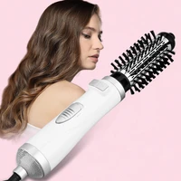 2 in 1 hot air spin brush dryer for styling smoothing and straightening auto rotating ionic round blow dryer brush volumizer