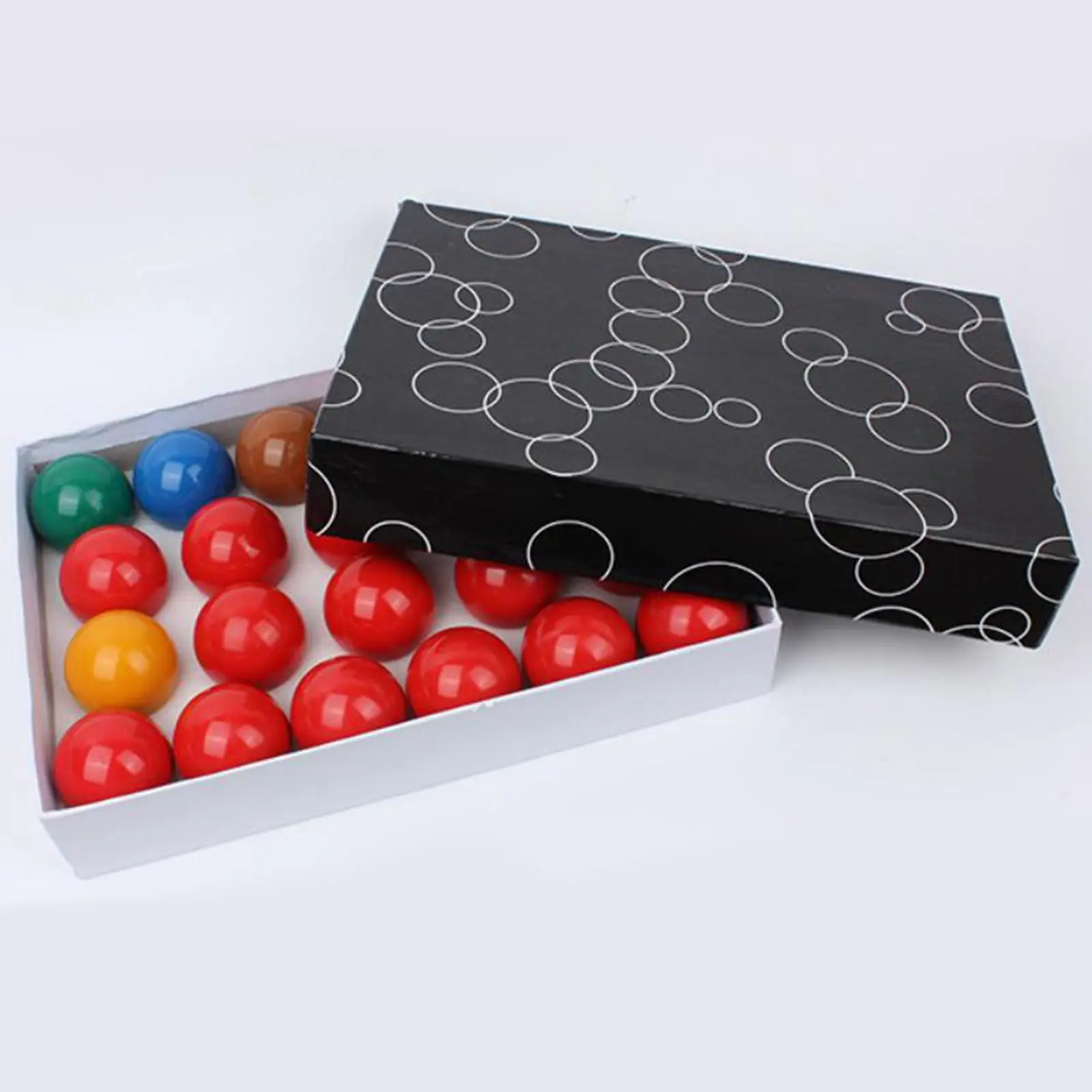 

22Pieces Snooker Ball 50.8mm Resin Billiard Ball, Pool Cue Balls Set