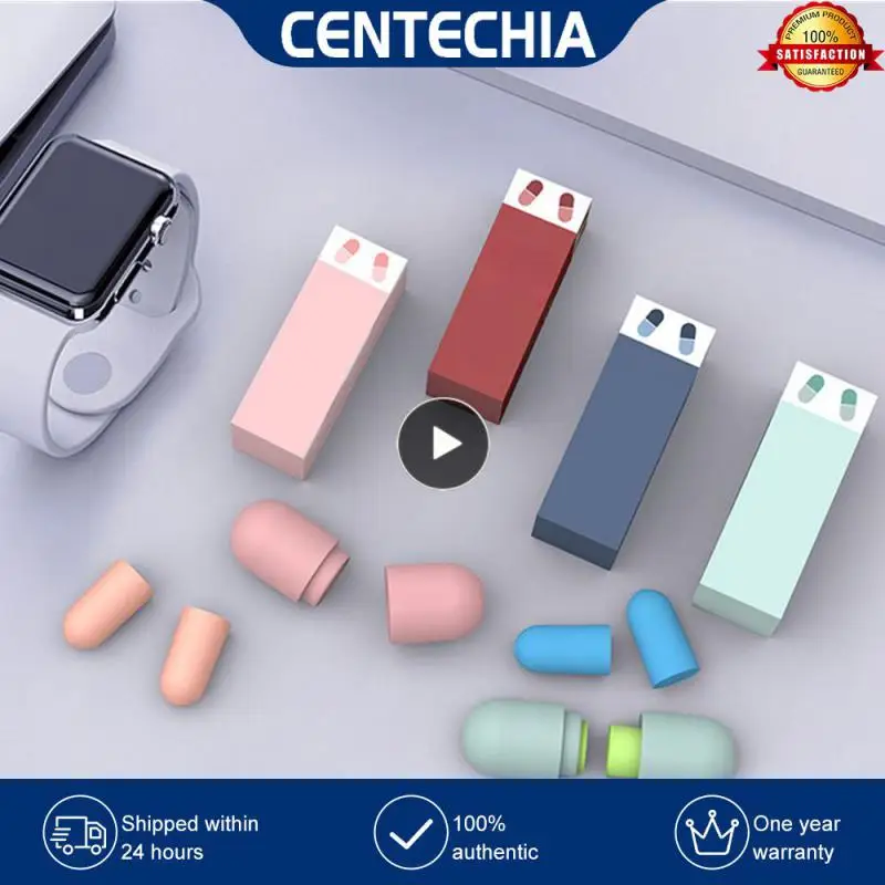 

Sleeping Ear Plugs Rebound Mute Soft Slow Anti-noise Soundproof