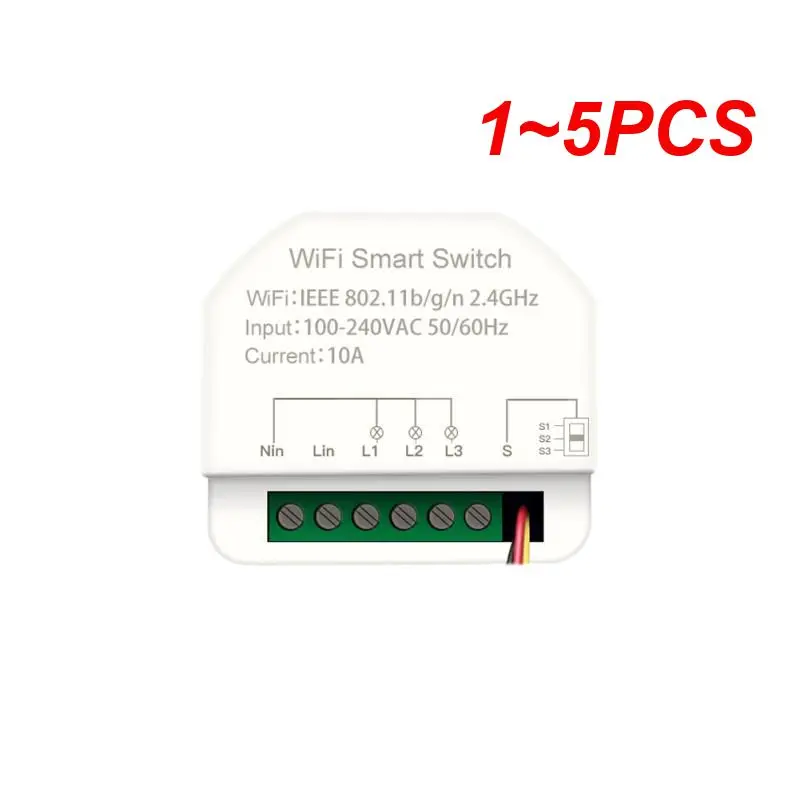 

Tuya Alexa Wifi Smart Switch 3gang MINI Timer On-off Device Casa Inteligente Automation Modules Home