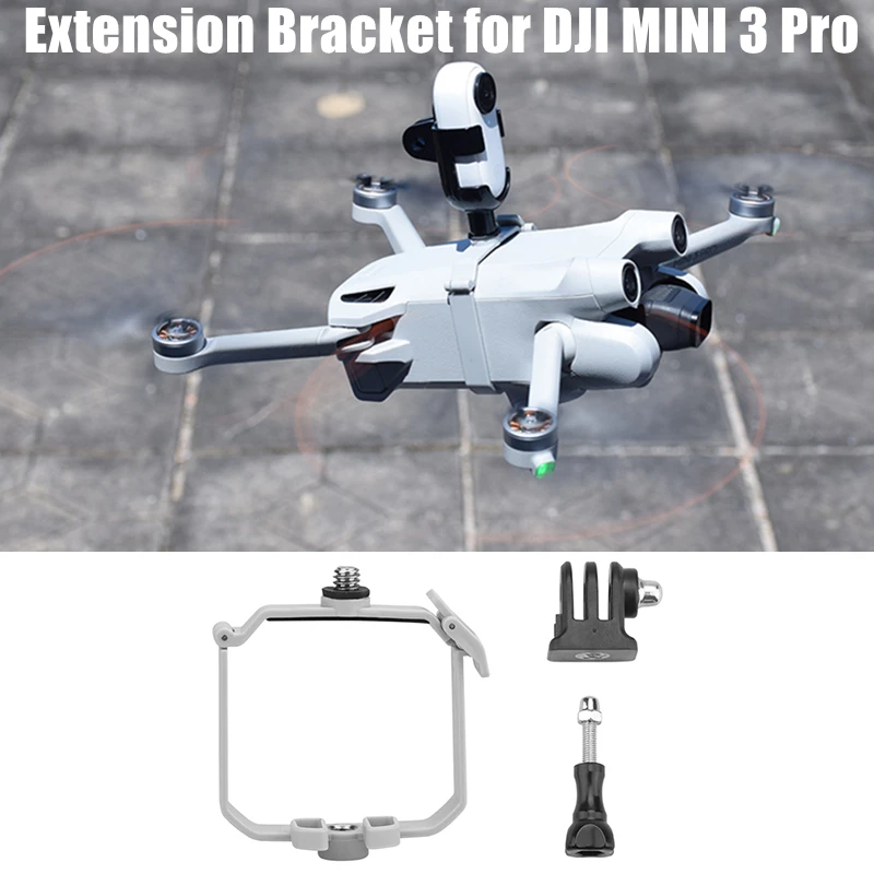 

Верхний удлинитель кронштейн для камеры держатель для камеры DJI MINI 3 Pro для Insta360 Go 2 Аксессуары для дрона