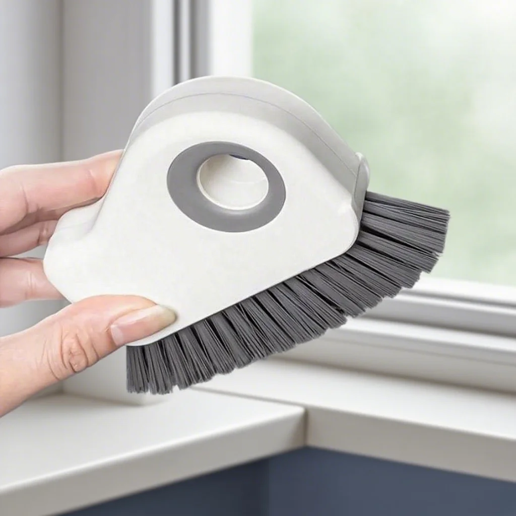 

Щетка для чистки оконных пазов и направляющих дверей 2-в-1