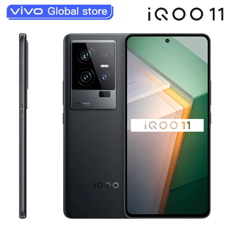 Original VIVO iQOO 11 5G Mobile Phone 6.78 Inch AMOLED Snapdragon 8 Gen2 120W SuperFlash Charge 50M Triple Camera NFC enlarge