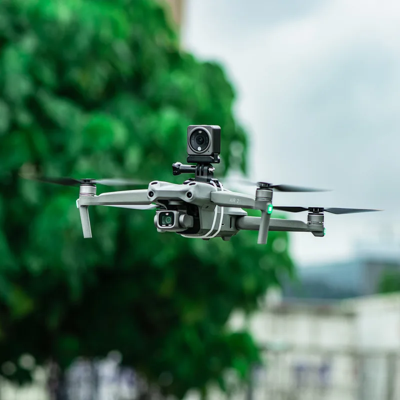 DJI Mini 3 Pro Expansion Mount Holder Mavic 3 Air 2S Mini 2 1 Drone Bracket LED Light Gopro Insta360 Action 2 Camera Mount Stand