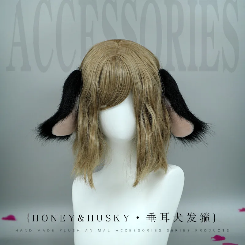 

Anime Lop Rabbit Ears Headband Kawaii Rabbit Ear Headdress Cosplay Accessories JK Girl Bunny Ears Hair Hoop Hairpin Headwear