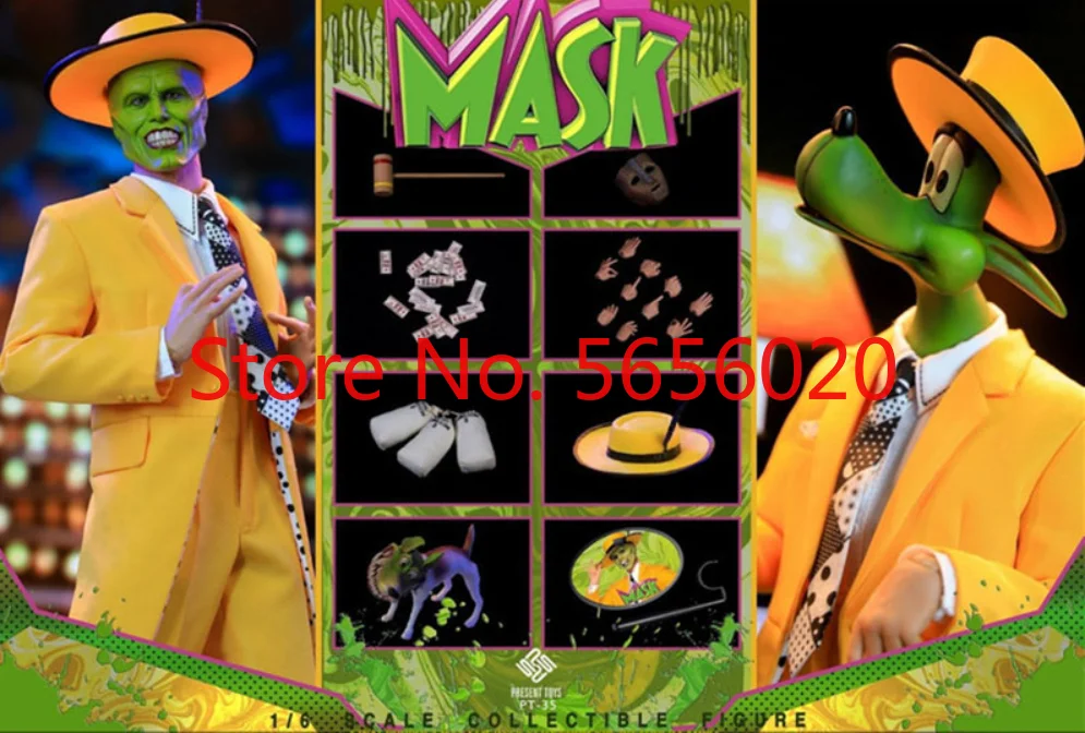 

Present Toys Pt-Sp35 1/6 Men Soldier Classic Magic Comedy Fun Bank Clerk Action Figure Toy Doll Model Body In stock