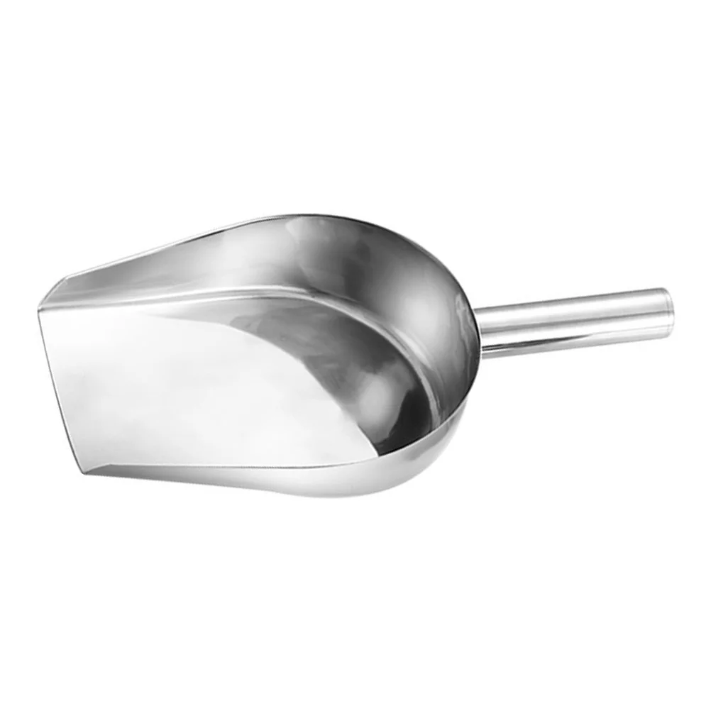 

Scoop Ice Scoops Metal Kitchen Utility Cube Flour Coffee Candy Tea Steel Stainless Popcorn Sugar Dry Bean Bucket Pet Scooper Bar