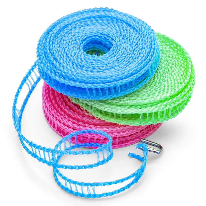 

Barrier Household Airing Travel Rope Non-slip Clothesline Quilt Windproof Clothesline 3/5 Outdoor Clothesline Clothesline