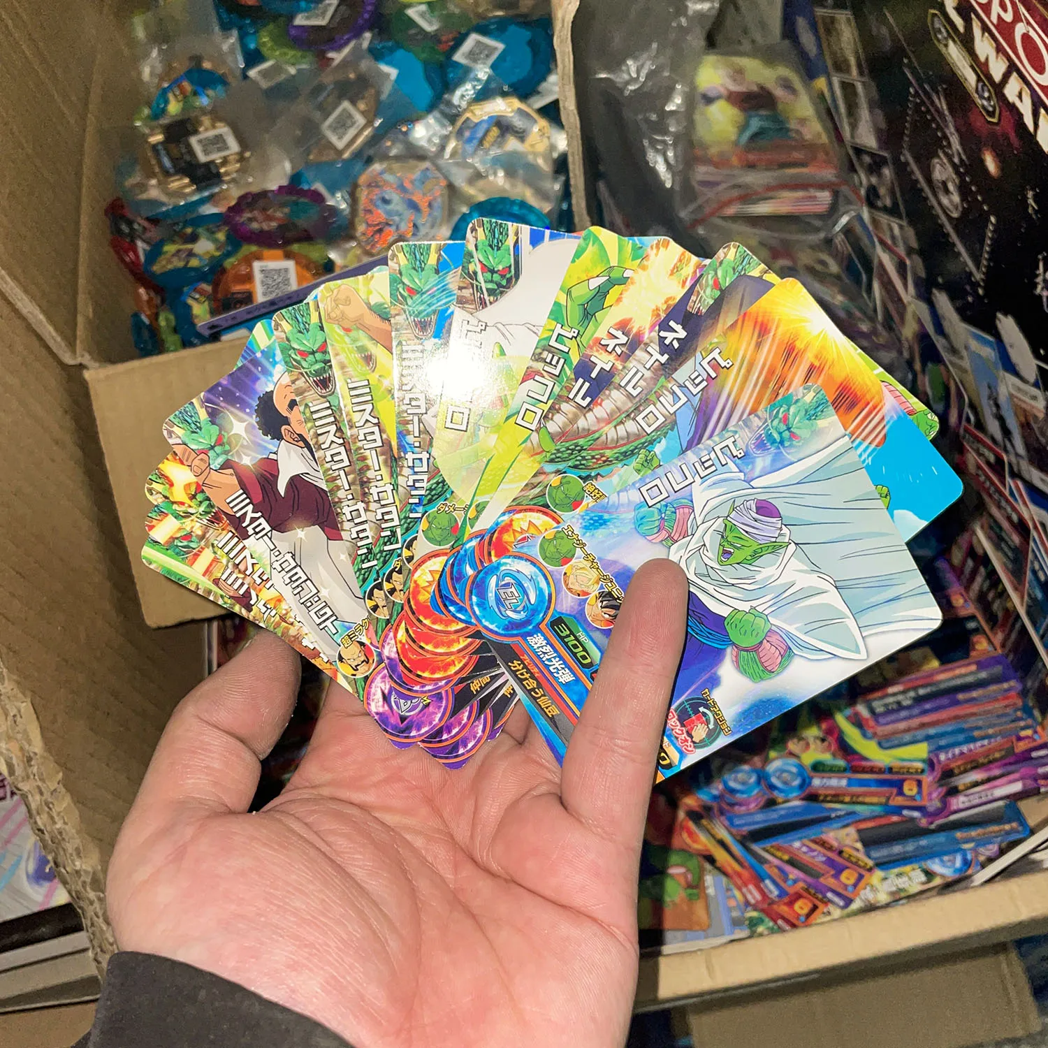 

Dragon Ball Game Card Coin Play Battle Piccolo Goku Vegeta Frieza Trunks Gifts Toy Anime Collect Ornaments