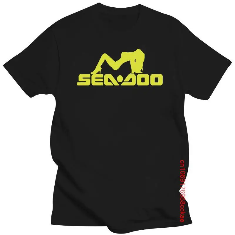 

Cotton Summer T Shirt Men TShirts Classics Sea Doo Seadoo Moto s Black Top Tees Funny Tee Shirt Men Graphic O Neck short sle