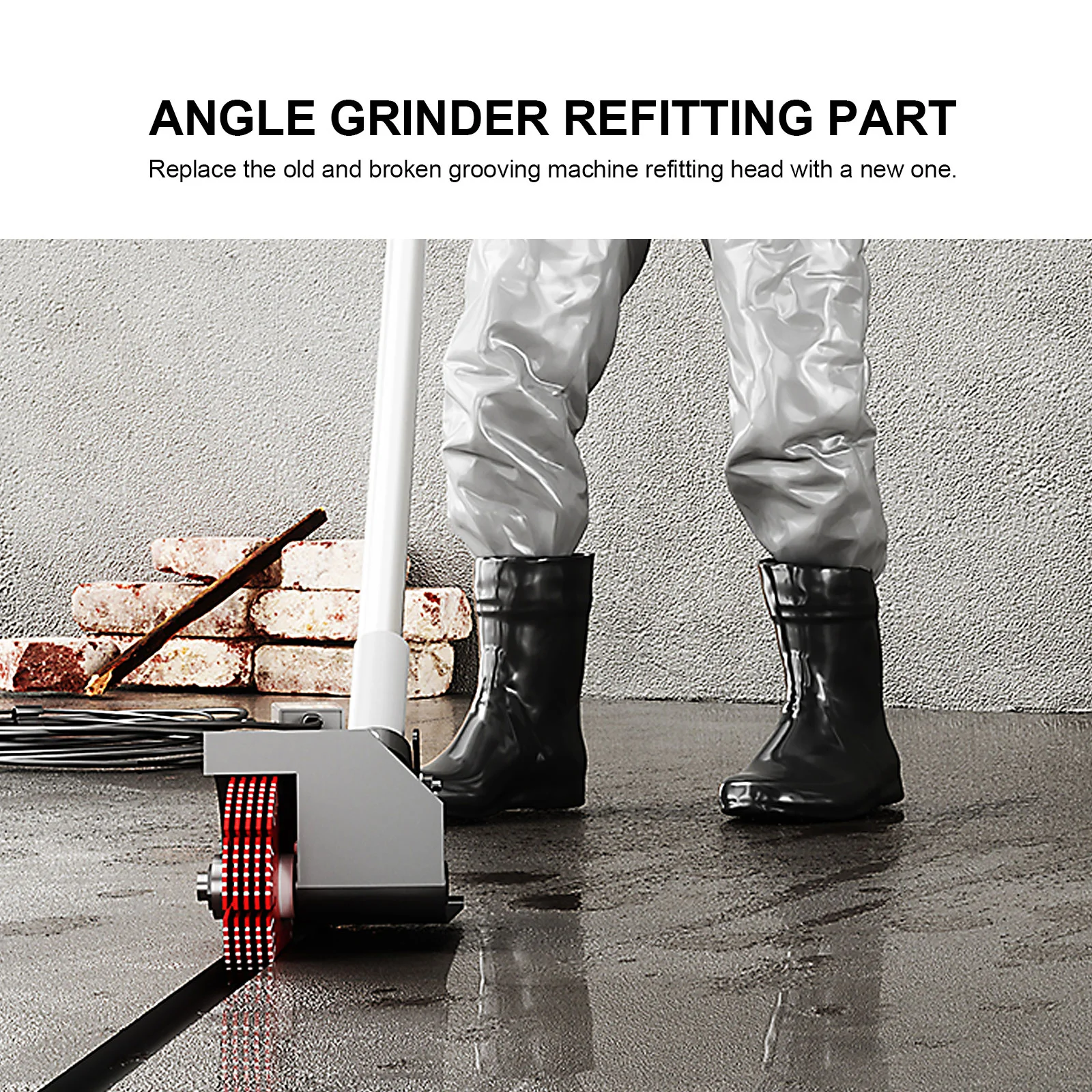 Угловая шлифовальная машина установка бит долбежный станок модификация головки