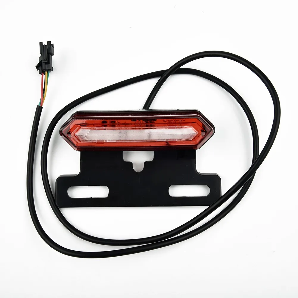 

New 36V/48V Ebike Rear Light/Tail Light LED Safety Warning Rear Lamp For Electric Bicycle Waterproof SM Connector Tail Light