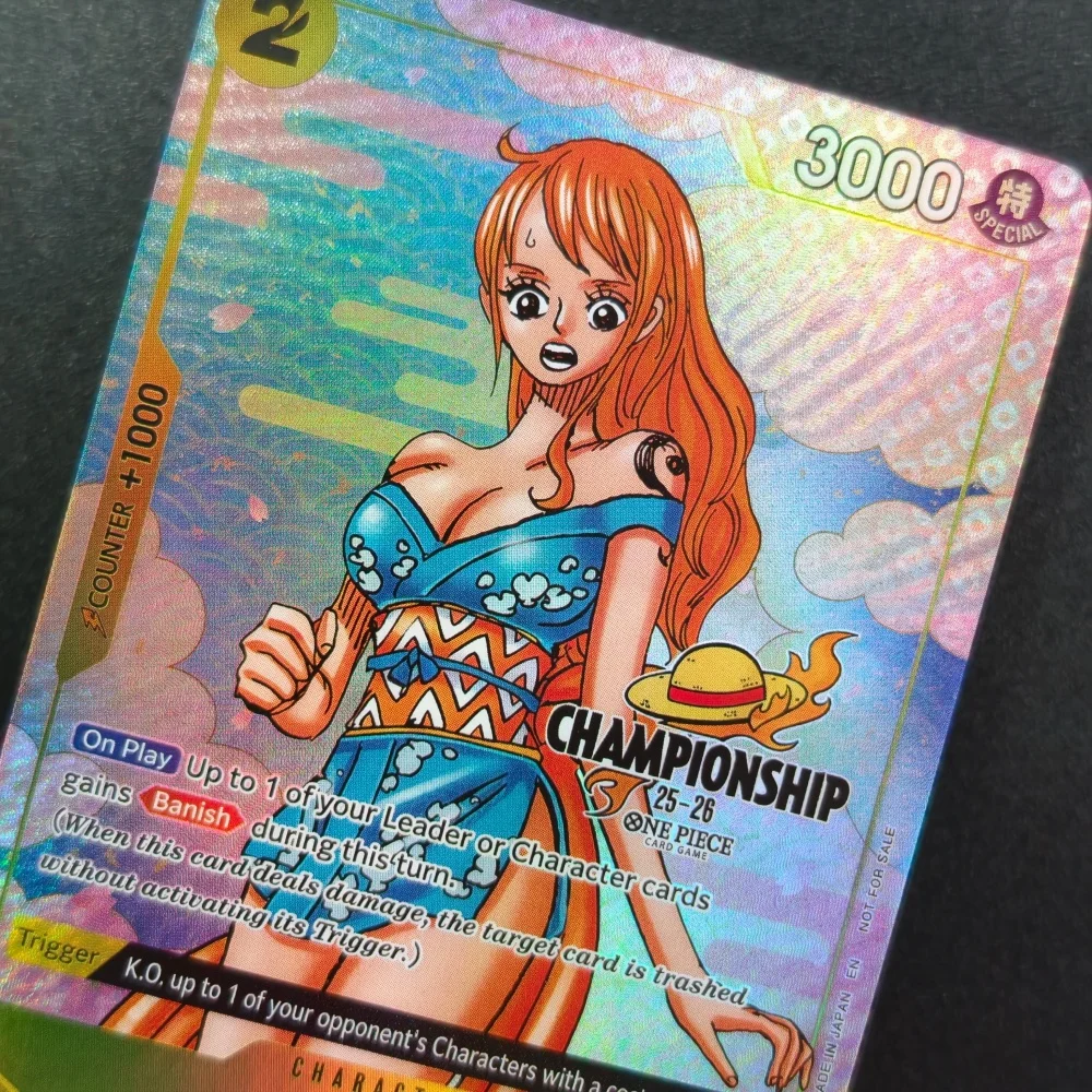 Набор промо-карт Proxy ONE PIECE Zoro-Juurou O-Nami Luffy cs 25.26 Finalist Card Set 1, английская версия TCG, аниме-карточки (art.: 3920da13e3083) - 3920da13e3083