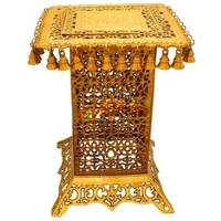 furniture brass stand made in brass metal with decorative bells and design