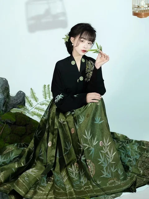 Original Hanfu Skirt Chinese Style Costume 4