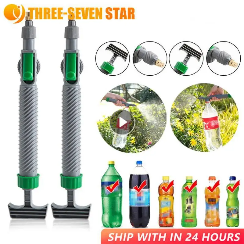 

Garden Watering Tool Sprayer Manual High Pressure Air Pump Sprayer Adjustable Drink Bottle Spray Head Nozzle Agriculture Tools
