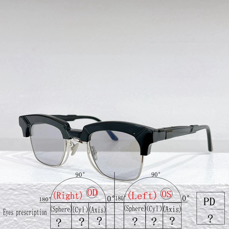 

Мужские солнцезащитные очки в металлической ацетатной оправе, 6 цветов