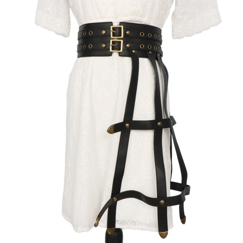 

Элегантный двухслойный корсет с пряжкой для талии, Женский корсет, формирующий пояс, удлинитель талии, женская уличная одежда