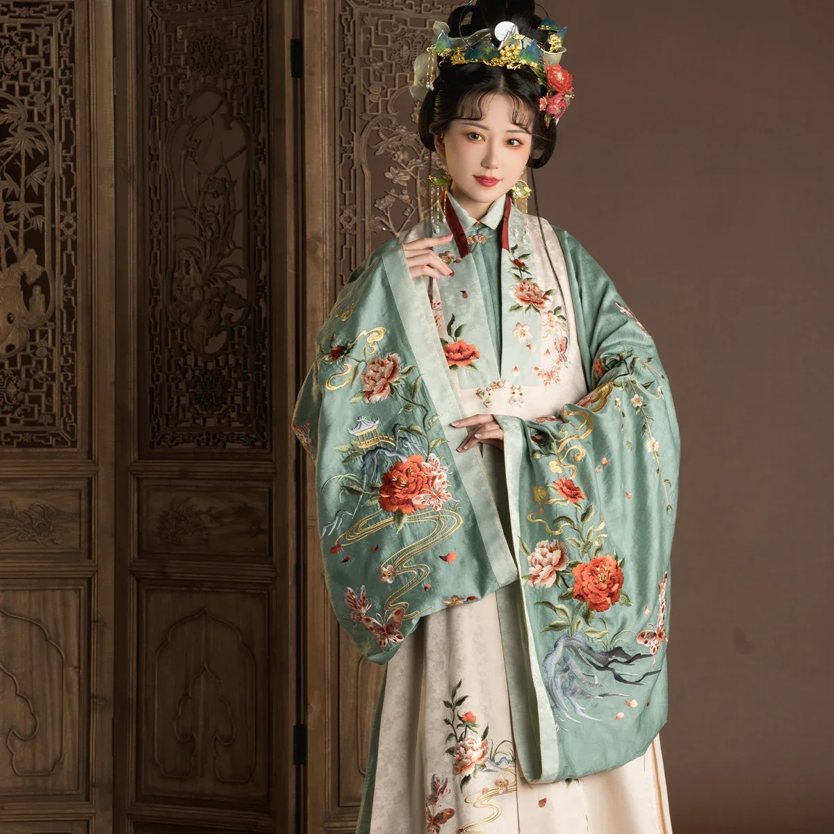 Оригинальная Женская традиционная китайская одежда Hanfu высокого качества