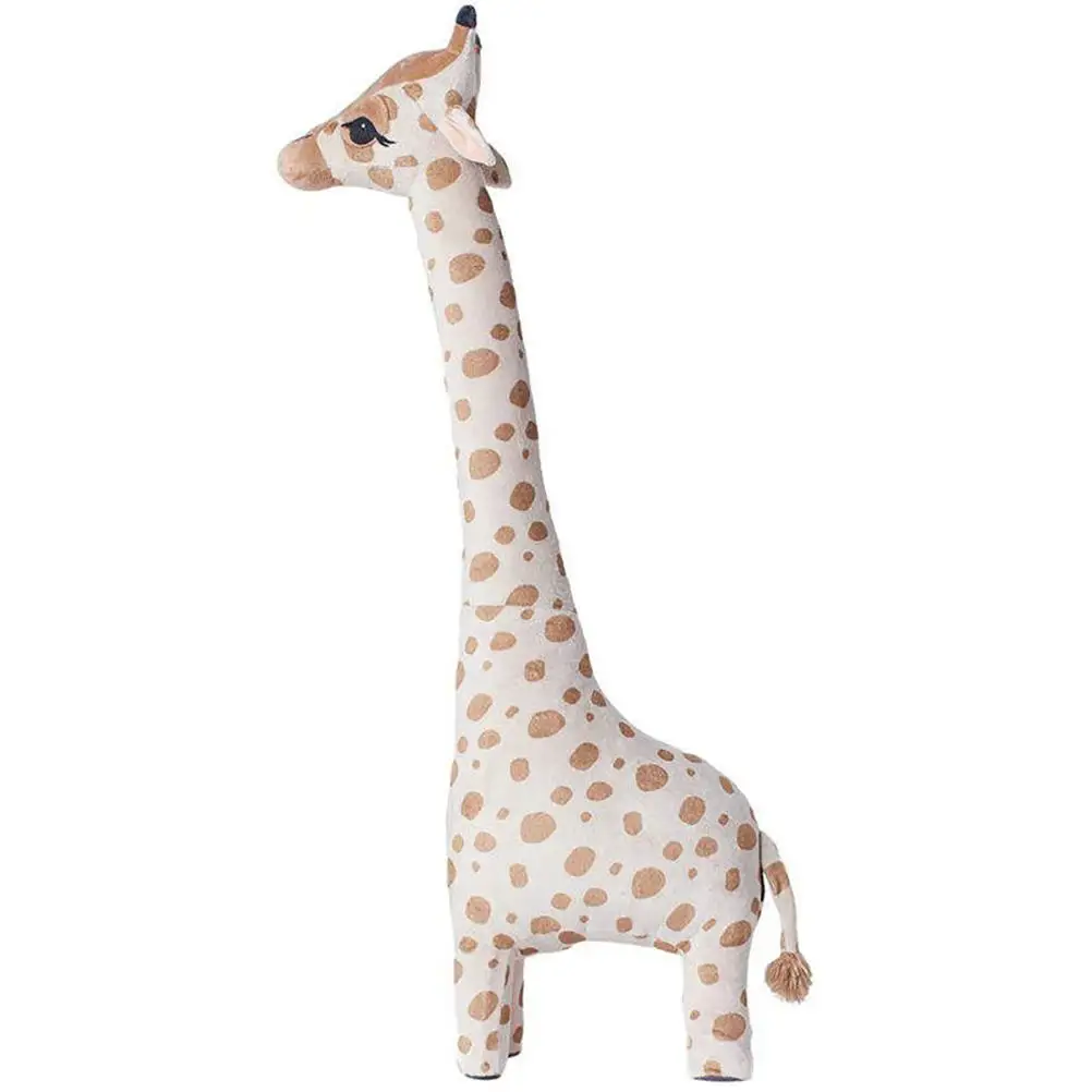 

40/67cm Big Size Simulation Giraffe Plush Toys Soft Stuffed Animal Giraffe Sleeping Doll Toy For Boy Girl Birthday Gift Kid Toys