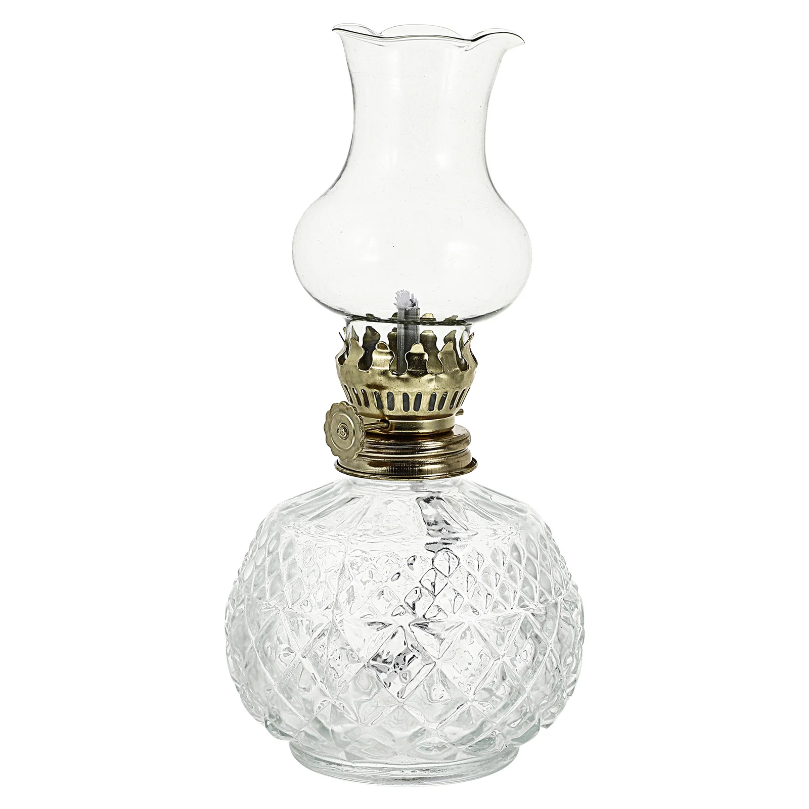 

Oil Stove Home Decor Kerosene Lamp Vintage Style Desk Globe Wedding Decoration Light