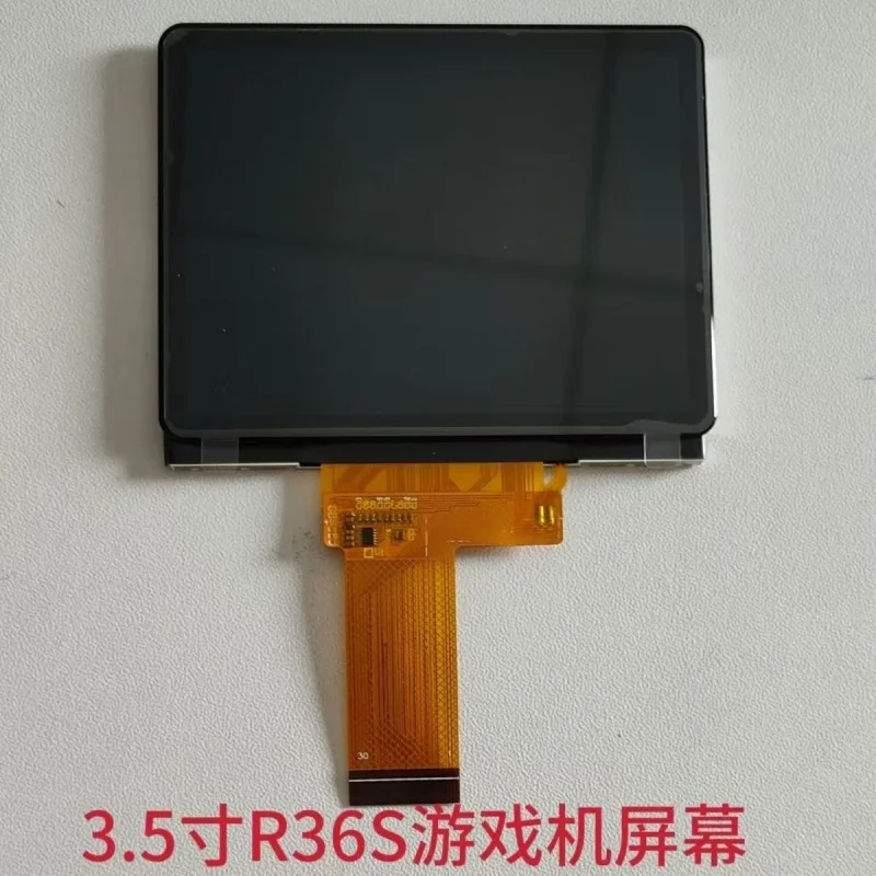 Фото Для R35S R36S 3,5-дюймовая игровая консоль HL-PGDM035HD-C-V2 Экран ЖК-дисплей без крышки Запасная часть №3