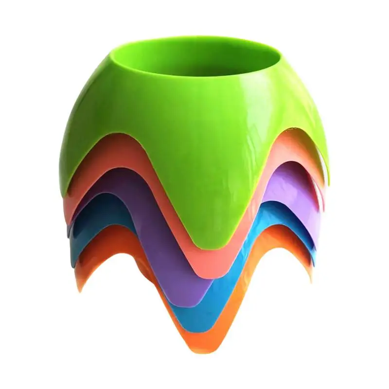 

5 шт./упаковка, разноцветные подставки для чашек