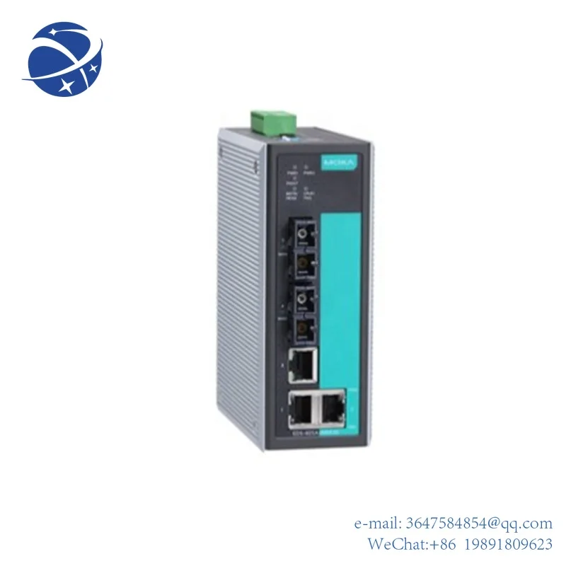 Управляемый коммутатор Yun YiMOXA EDS-405A-SS-SC начального уровня Ethernet с 3 портами 10/100BaseT(X)