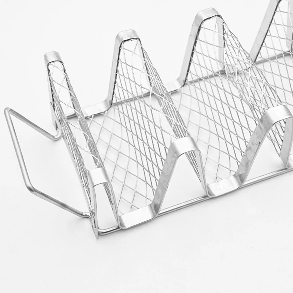 Подставка Tortillas Taco Легкая очистка мягкий твердый кухонный поднос из нержавеющей