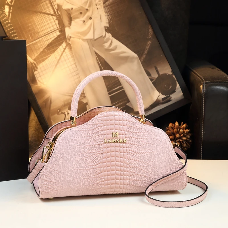 Кожаные женские сумки с крокодиловым узором роскошная брендовая сумка через