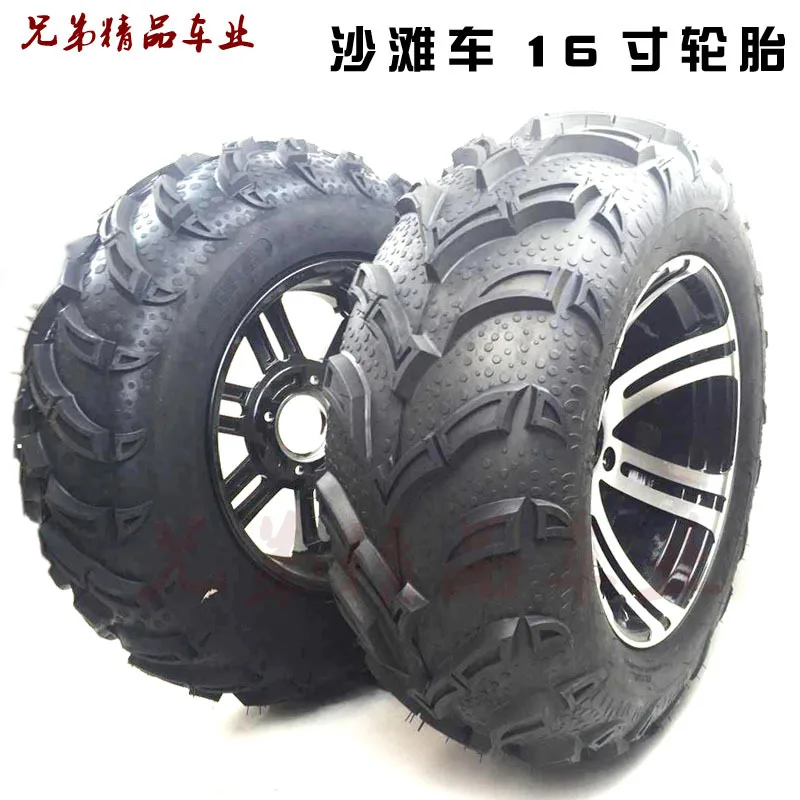 

16 Inch Tire Vacuum Tire Front 26X11-16 After 26X9-16 for Buggy China Quad Bike 200cc Cargo ATV Go kart Parts