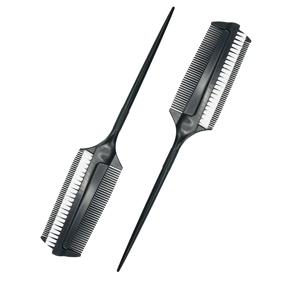 2 шт. двухсторонняя расческа для окрашивания волос ухода за волосами щетка краски