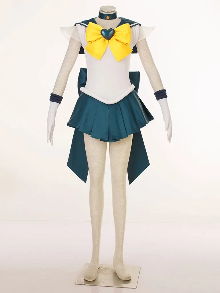 Аниме Косплей Sailor Stars Uranus Tenoh Haruka Supers Версия боевого костюма