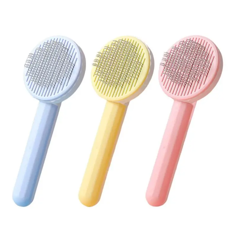 

Cat Comb Dog Hair Removal Brush Cat Grooming Tool Dog Hair Shedding Trimmer Needle Comb Kitten Cat Hair Cleaning Dematting Brush